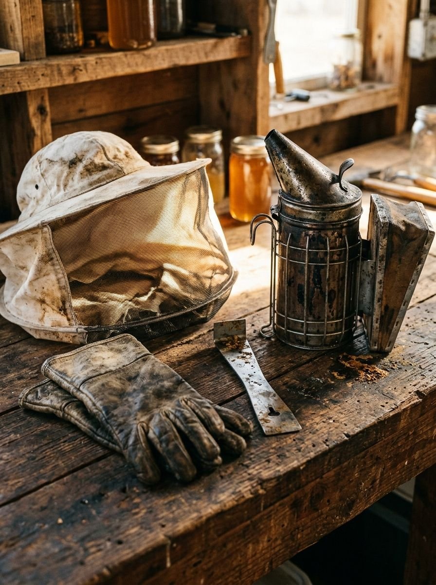 TWO HIVES AND A STING BETWEEN THE EYES