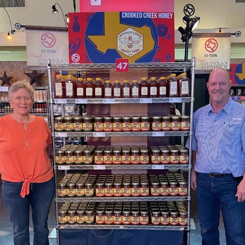 Crooked Creek Honey Farm raw, unfiltered honey and honey salsas