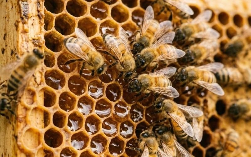 THE BEES COME FIRST. EVERYTHING ELSE FOLLOWS.